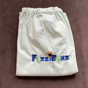 Fuzzibunz wet bag diaper pail liner.